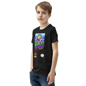 Orlando City SC 8-bit Retro NES League Soccer Kit Jersey Youth Kid Boys T-Shirt