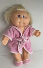 Coleco 1987 Cabbage Patch SPLASHIN' KIDS Hard Body, Blue Eyes Blonde Hair