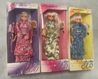 Lot of 3-Vintage KIMONO DIANA Japanese 1970's Traditional Style Barbie Doll NIB