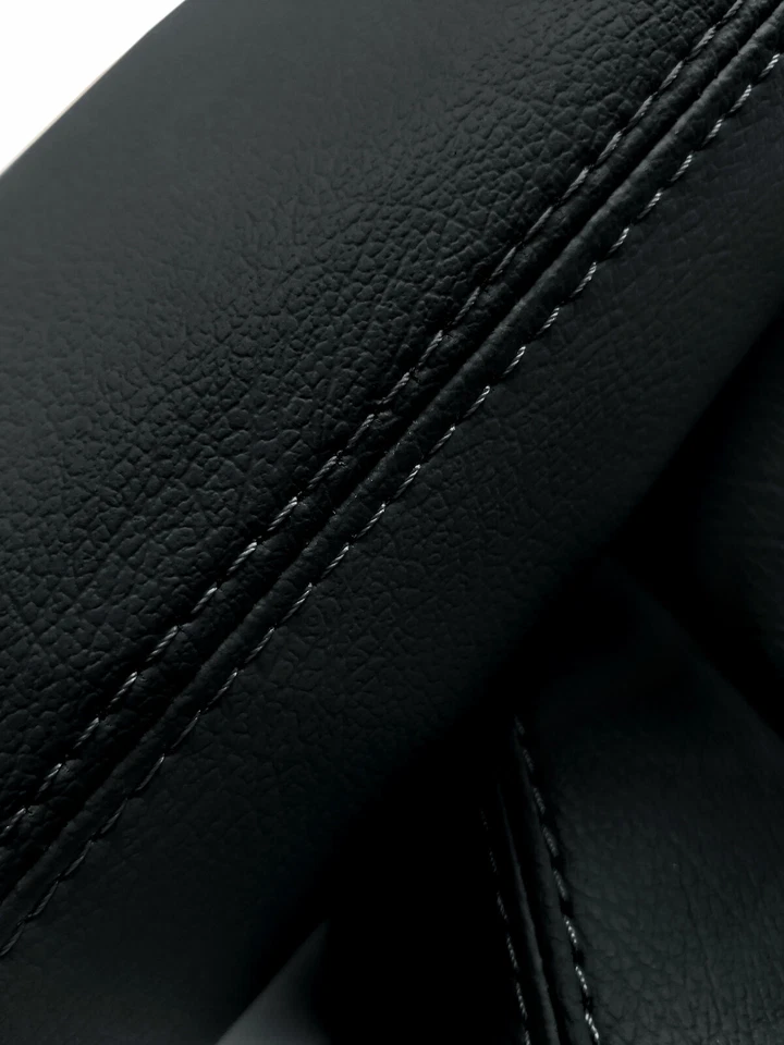 适用于 04-08 讴歌 TL 乙烯基皮革前后门扶手罩黑色 — 第 4/4 张图片