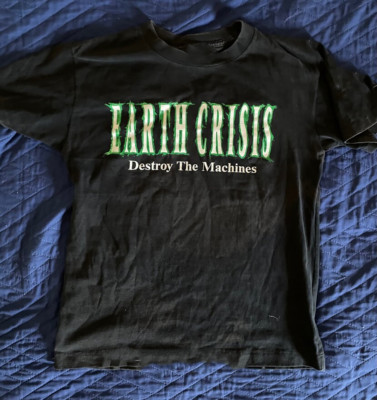 Earth crisis Destroy the Machines Album Band Gift For Fan S to 5XL
