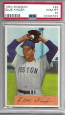 1954	Bowman	Ellis	Kinder	98	PSA 10  Red Sox		9625