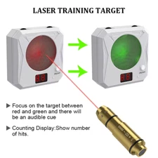 Dry Fire Laser Training Target  - Similar to Strikeman Magnetic/Adhesive mount