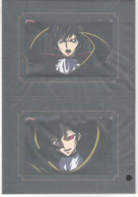 twin photo + frame Code geass Lelouch of the Rebellion anime Lamperouge Zero