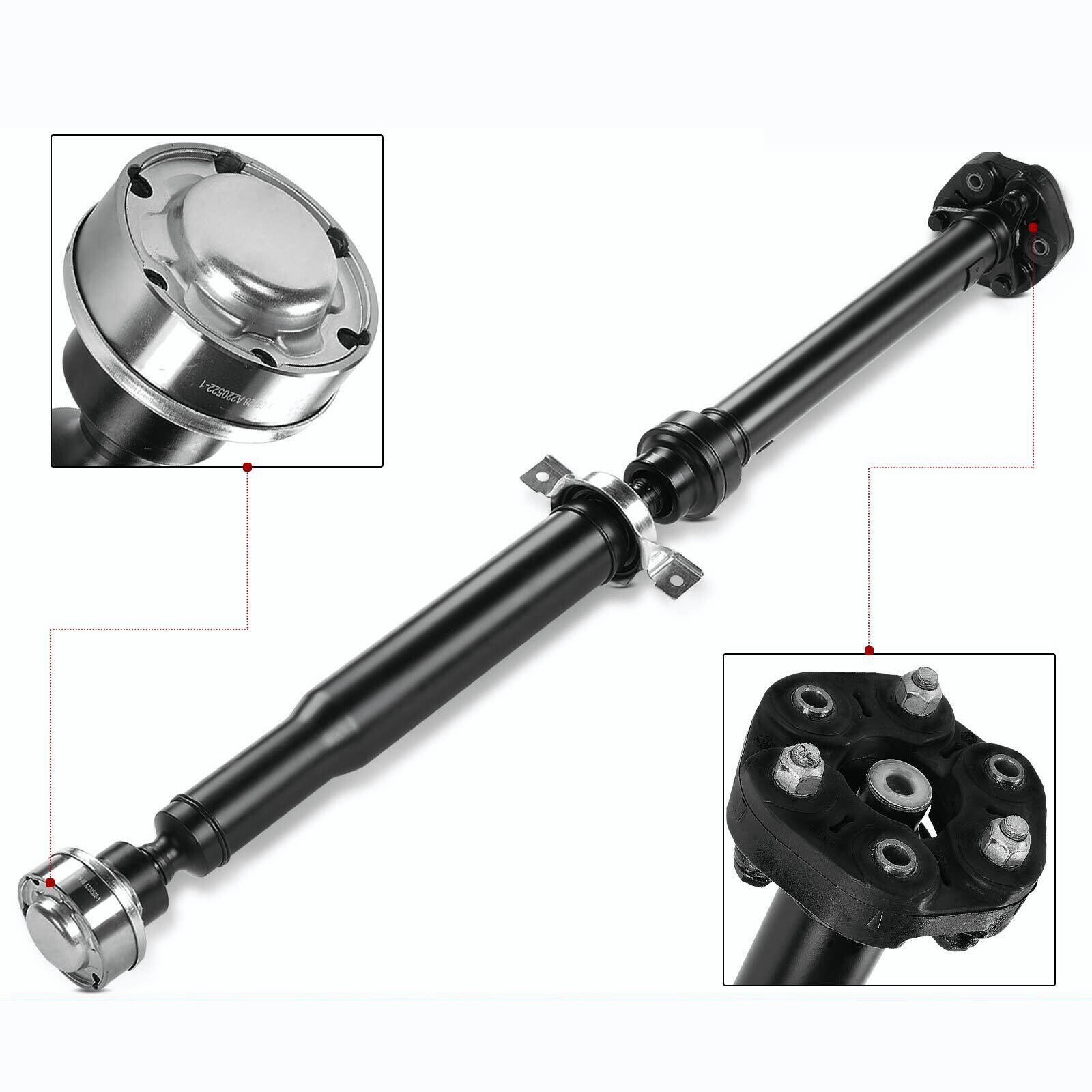 46.6IN Rear Drive Shaft Assembly for 20112012 Jeep Grand Cherokee 3.6L