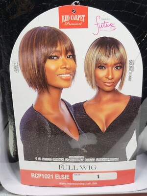 Mane Concept Full Wig Rcp1021 Elsie Synthetic 1 Red Carpet Premier