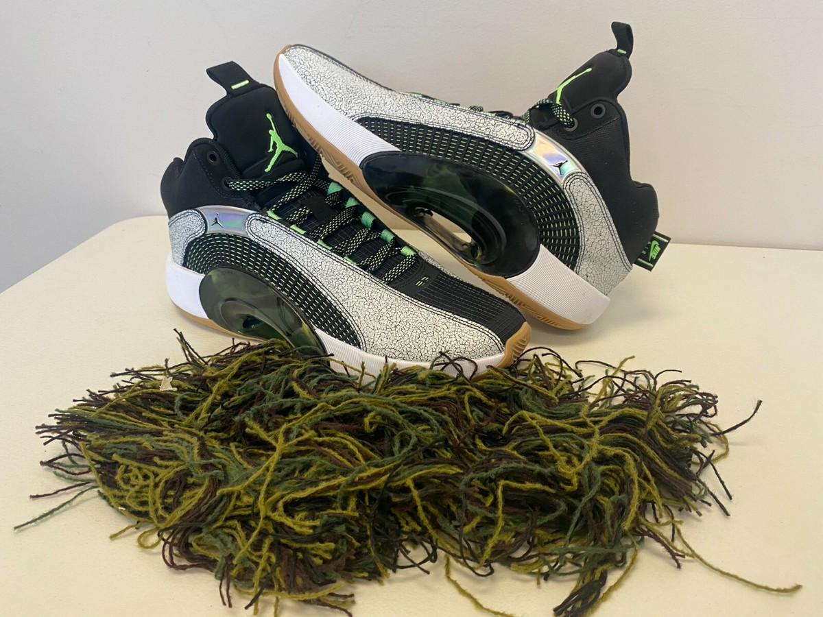Air Jordan XXXV ジョーダン Men 8.5 Nike Air Jordan XXXV SP-Z (Bayou Boys) White/Lime Blast