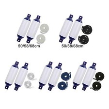 2 Pieces Boat Fenders Portable Boat Fenders Bumper for Fishing Boat