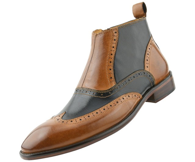 the asher boot in suede and leather