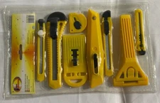 Multi-Purpose Utility Knife Set 8 Piece Cutter Set  - box cutter set