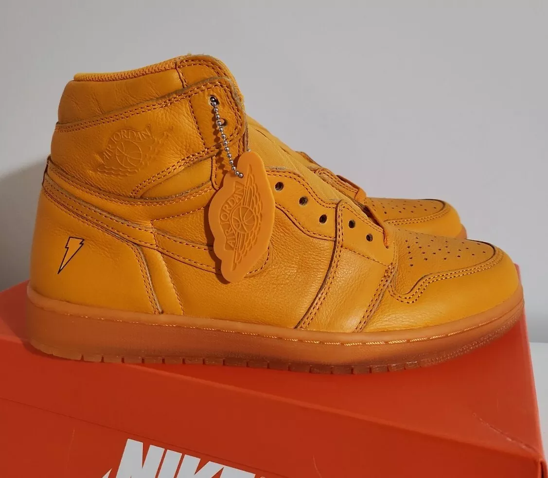 NEW NIKE AIR JORDAN 1 RETRO HIGH OG GATORADE ORANGE PEEL AJ5997-880 ~ SIZE 10.5