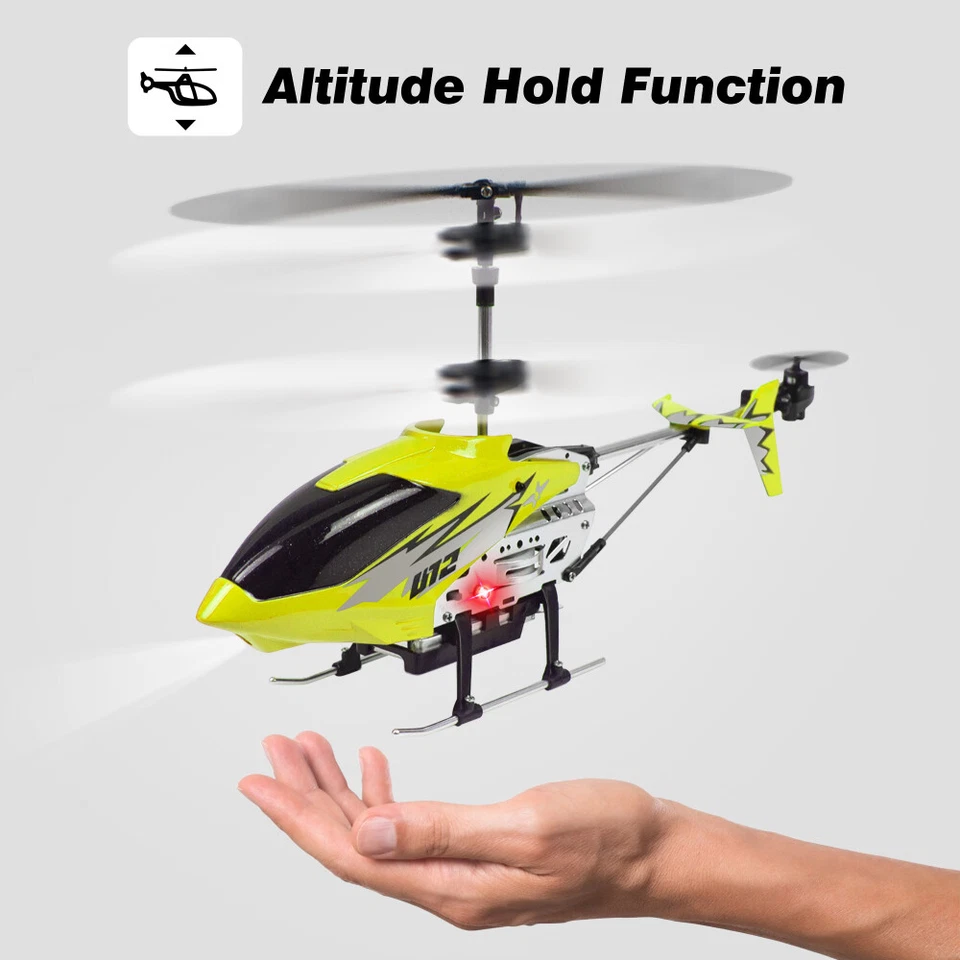 New Mini Helicopter RC Eletric Remote Control Toy Aircraft Outdoor Children Gift - Image 2 of 4