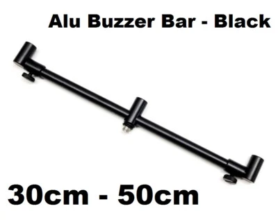 TSH Alu Buzzer Bar Black Adjustable 30-50cm Buzzerbar schwarz einstellbar Tele Buzz