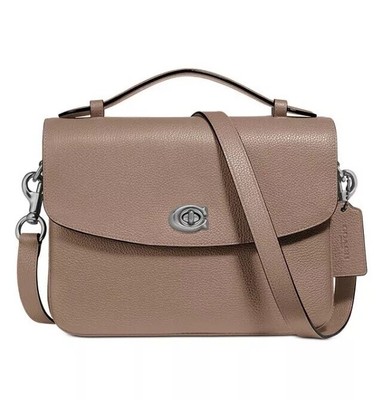 coach cassie taupe bag