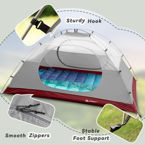 Pop Up Tent Forceatt 2-Person Camping Tent Waterproof