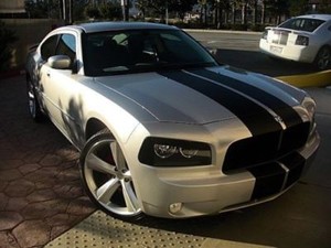 2006 2007 2008 2009 2010 Dodge CHARGER 10/" Racing Vinyl Stripe Graphic Decal 36/'