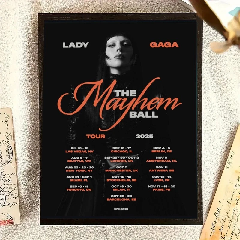 Ld ga The MAYHEM Ball Tour 2025 Poster