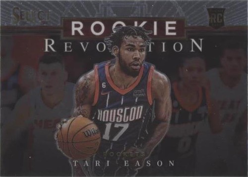 2022-23 Panini One and One Rookie Tari Eason /49 Blue Patch Auto 