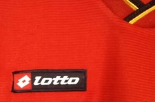 Maillot Galatasaray Third 01/02 Lotto Taille L – Rouge Vintage Retro Classic