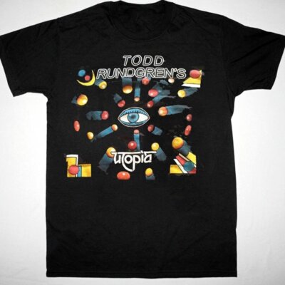 New Todd Rundgren Utopia Tour Cotton Unisex S-5XL Shirt BS7