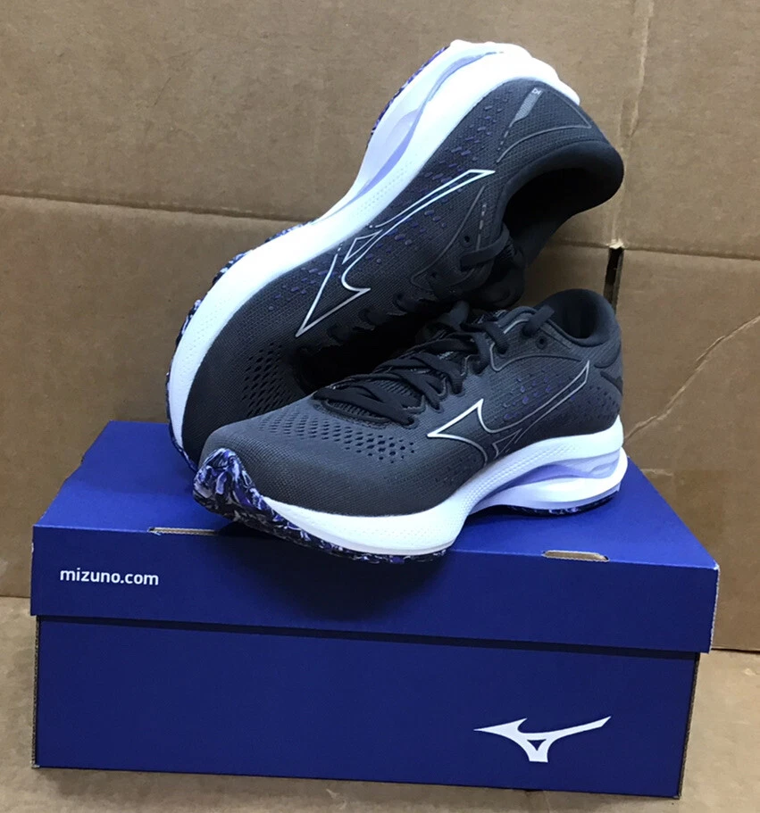 Mizuno Women's Wave Rider 25 Blacked Pearl BPBP Running Shoes