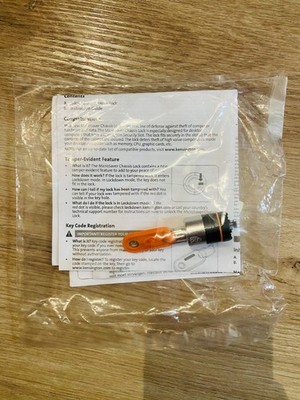   Kensington MicroSaver Security Slot Lock Blocker - Neu / unbenutzt  