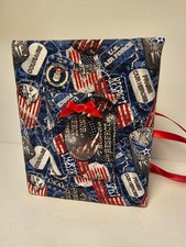 Air Force Photo Album -Holds 100 4x6 Photos - Handmade