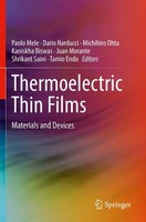 Paolo Mele (U. A.) | Thermoelectric Thin Films | Taschenbuch | Englisch (2020)