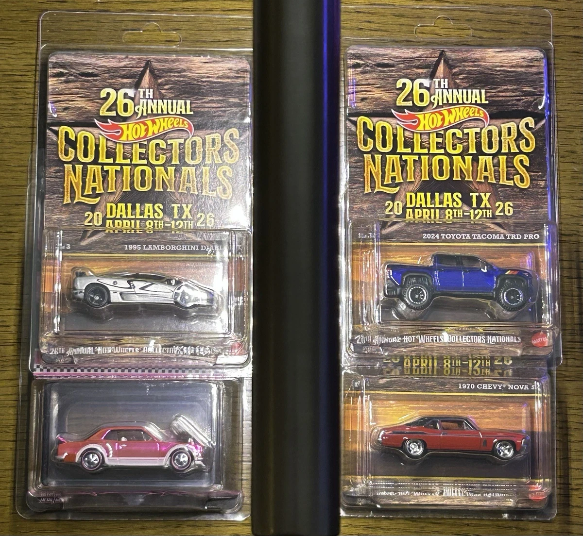HOT WHEELS JAPAN CONVENTION 2026 限定4台セット 2026 Hot Wheels Convention 26th Nationals Full 4 Car Set #1, #2
