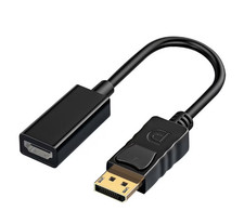 Tripp Lite 6" DisplayPort DP Male to HDMI Female Converter Cable Adapter P136000