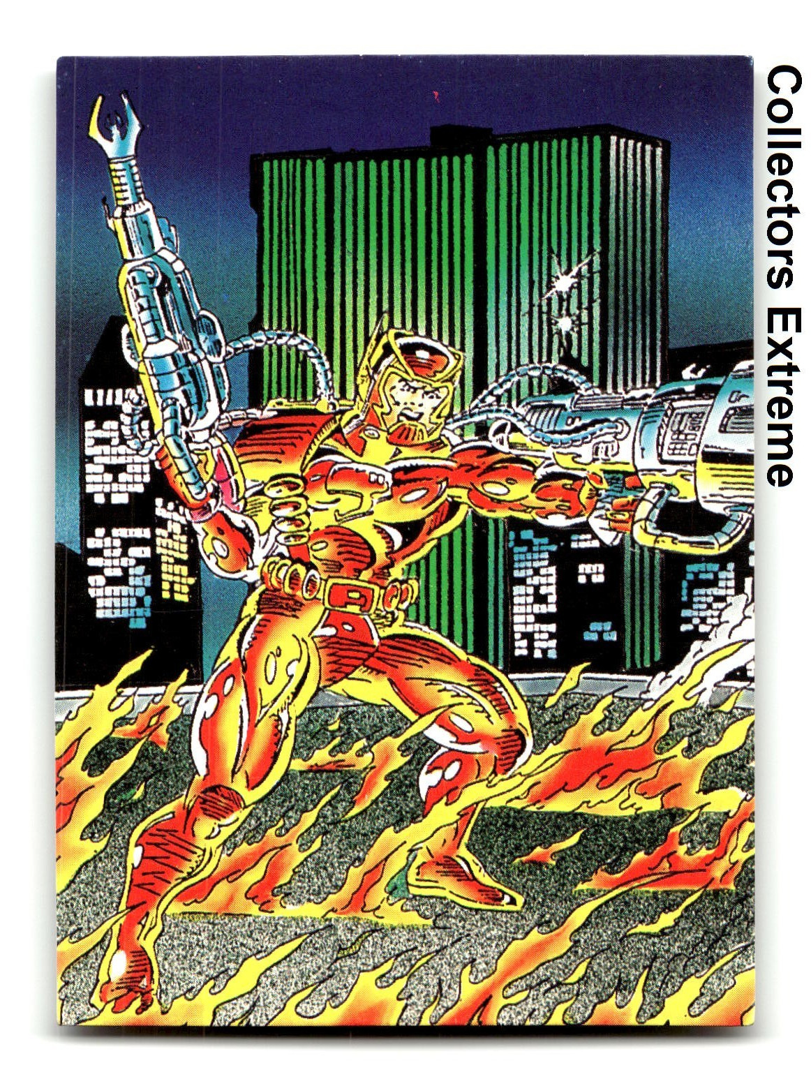 1992 Comic Images Shadow Hawk Trading Card #23 Arson