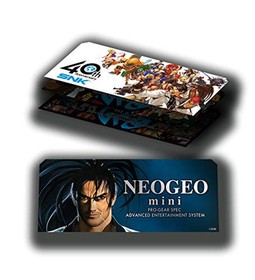 NEOGEO mini - Random Characters Stickers - (4 pcs Set) 105x45mm SNK Official 041
