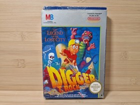 Digger T.Rock: The Legend Of The Lost City Nintendo NES Boxed