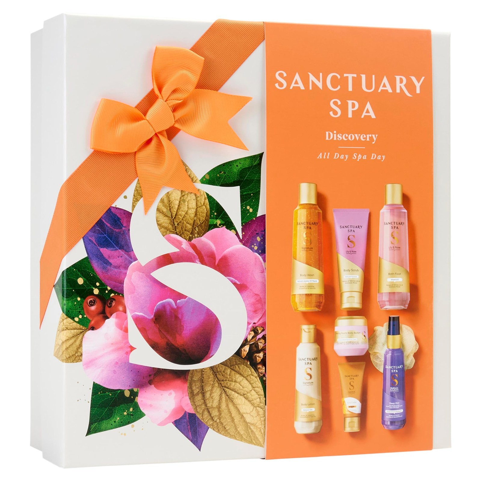 Sanctuary Spa All Day Spa Day Gift Set Pampering Bath Body Collection Body Wash