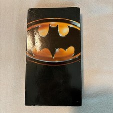 Batman VHS 1989 Movie Michael Keaton Jack Nic...