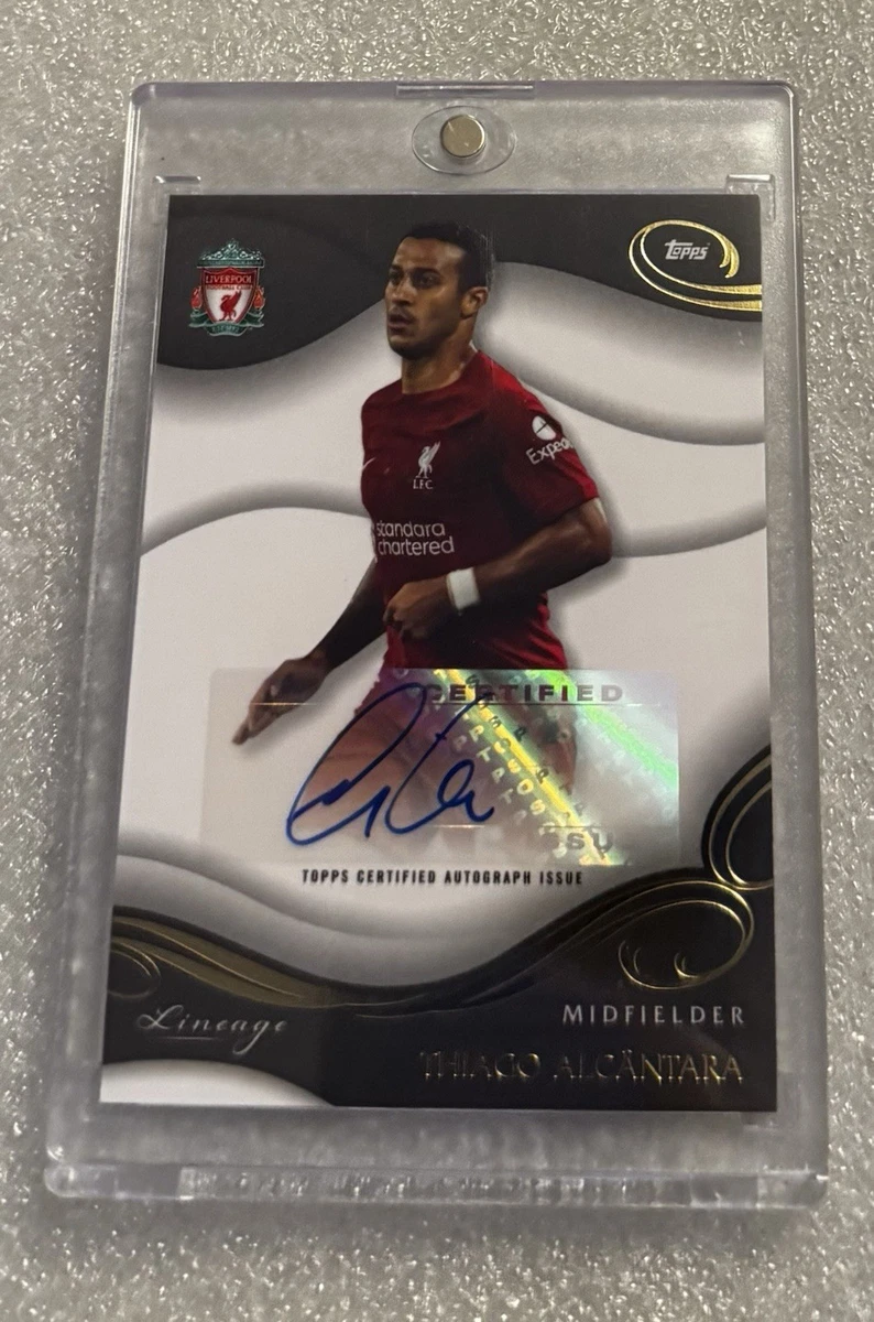 25+ Topps Soccer Liverpool Autographed Sports Trading Cards