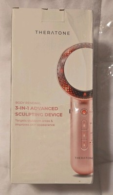THERATONE Body Renewal 3-in-1 Advanced Sculpting Device Cavitation EMS   New