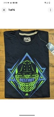 ADIDAS THE GO-TO PERFORMANCE TEE CLIMALITE T-SHIRT Men's XL navy  NWT football