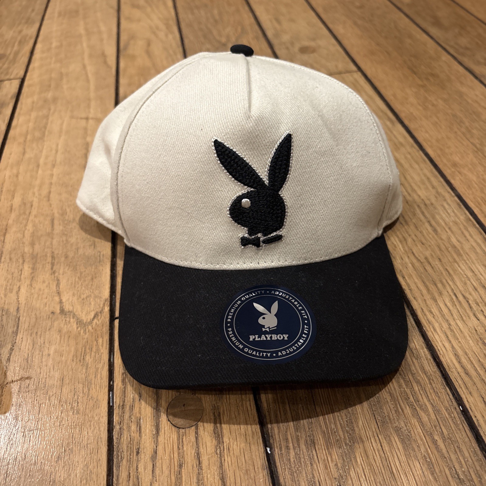 PLAYBOY Tuxedo A-Frame  SNAPBACK UNISEX ADULT HAT BLACK WHITE LIDS
