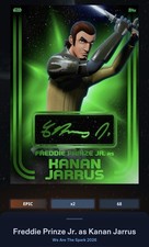Kanan Jarrus Signature Green Epic Star Wars Card Trader We Are The Spark 2026