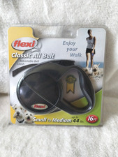 Flexi Classic All Belt Retractable Dog Leash 16ft Small Medium 44lb NOS