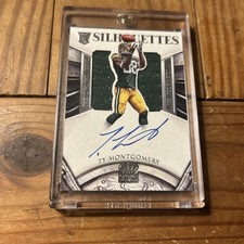 2015 PANINI CROWN ROYALE TY MONTGOMERY  RC JERSEY AUTOGRAPH /299