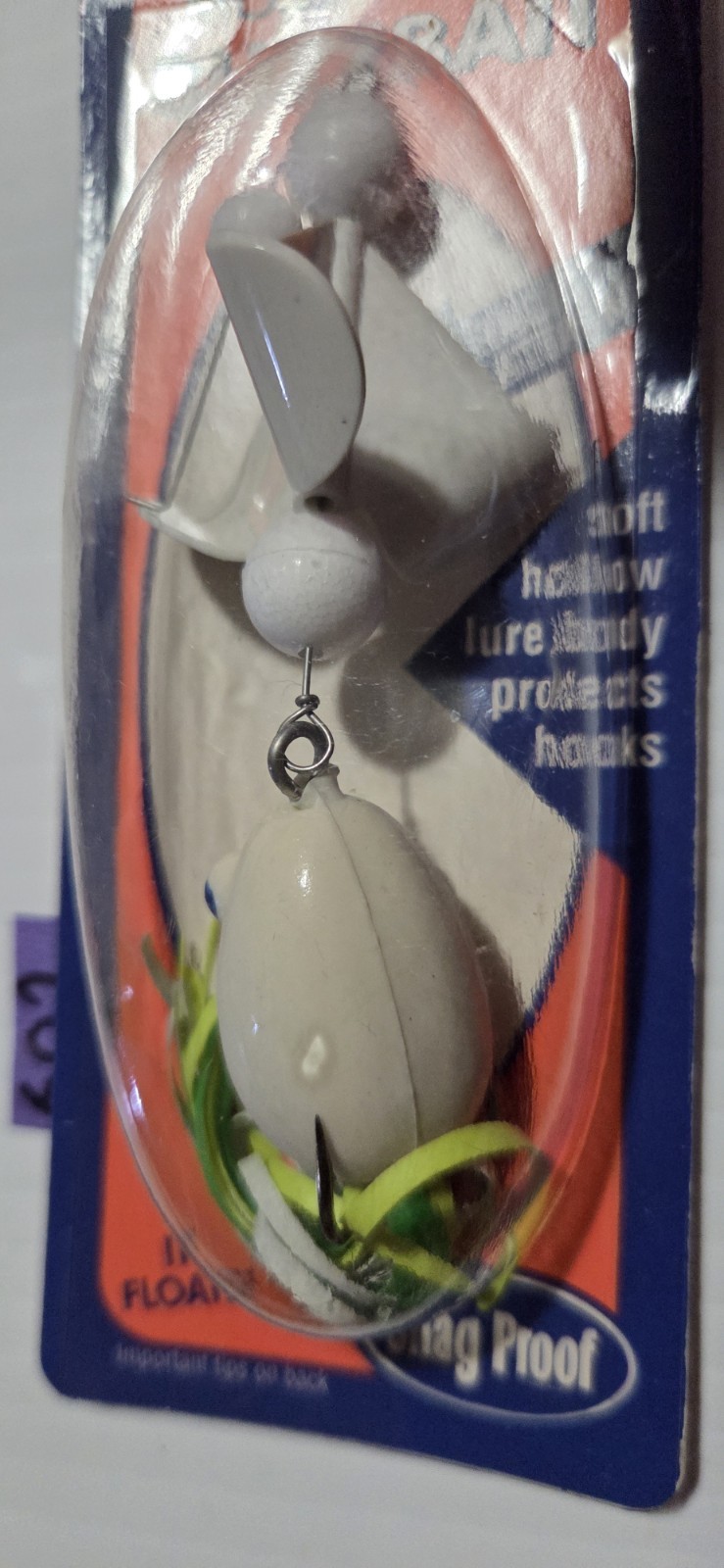 RARE SNAG PROOF MOSS MASTER BUZZBAIT NEW IN ORIGIONAL PACKAGE - Image 2