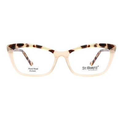 St. Moritz - Grace - Womens Cat Eye Acetate Eyeglass Frames - 53-16-140