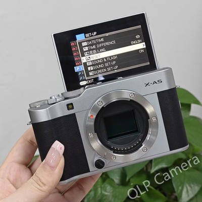 FUJIFILM X-A5 Mirrorless Digital Camera Silver Body Only X Series Flip Screen