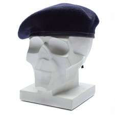 Original Dunkelblaues Bundeswehr Barett Marines Wollmütze Marine Kommando