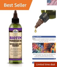 99 Natural Biotin Hair Oil - Volumizing  Thickening for All Hair Types 8 Oz