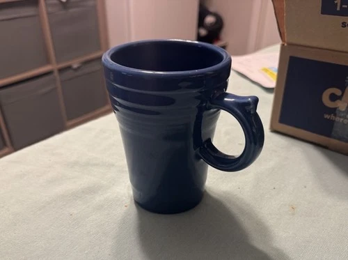 Homer Laughlin Fiesta Fiestaware Lapis Blue Tapered Coffee Mug 15oz