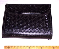 New Basketweave Leather Search Glove Holder Sam browne belt