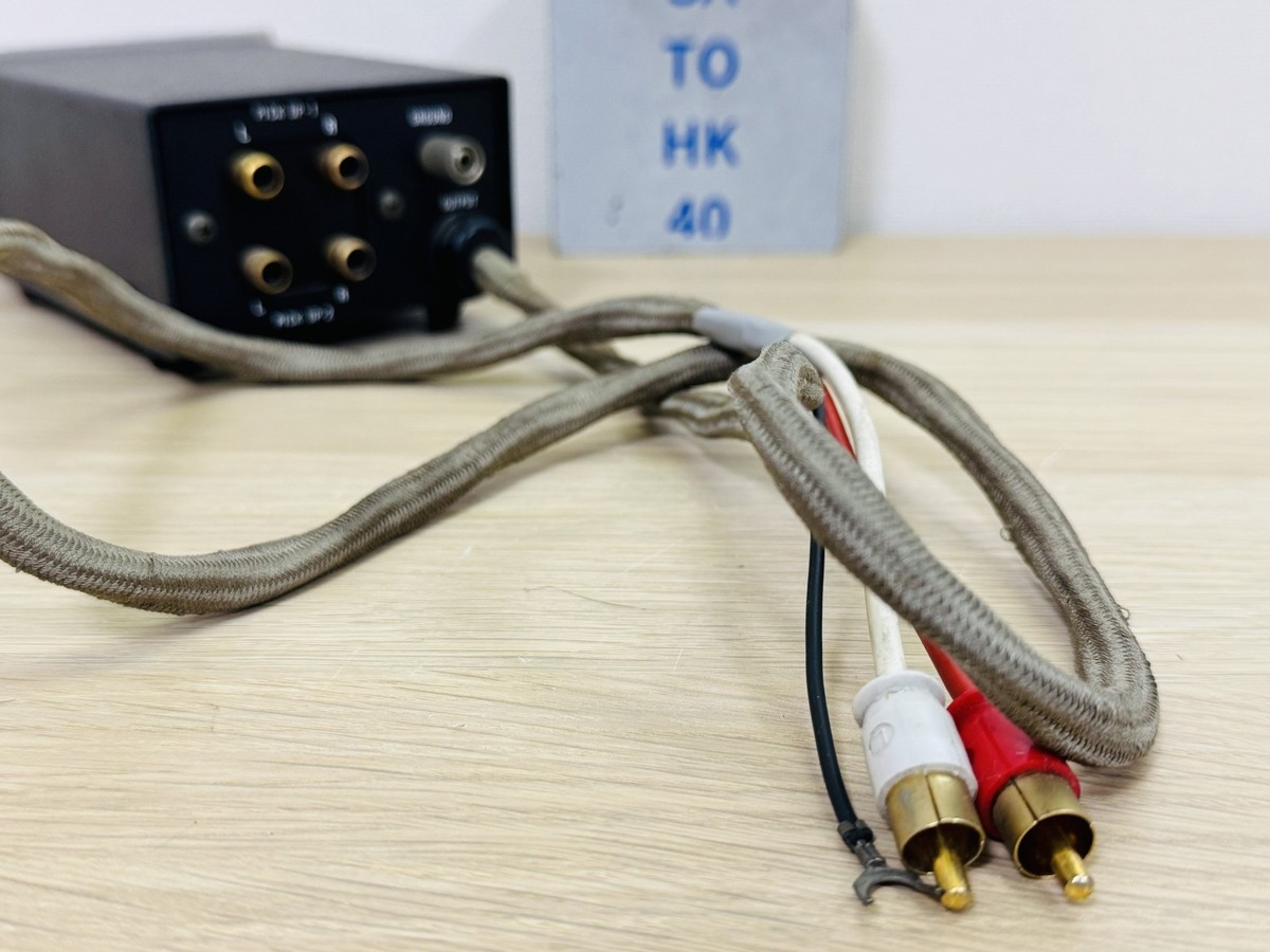 DENON AU-320 MC Step-Up Transformer Dual Input 3 40 Ohm Phono